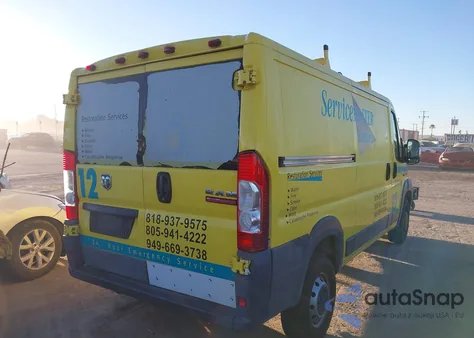 2016 Ram Promaster 1500 Low Roof from USA, damaged, VIN 3C6TRVAG3GE129953